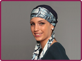 foulard per alopecia